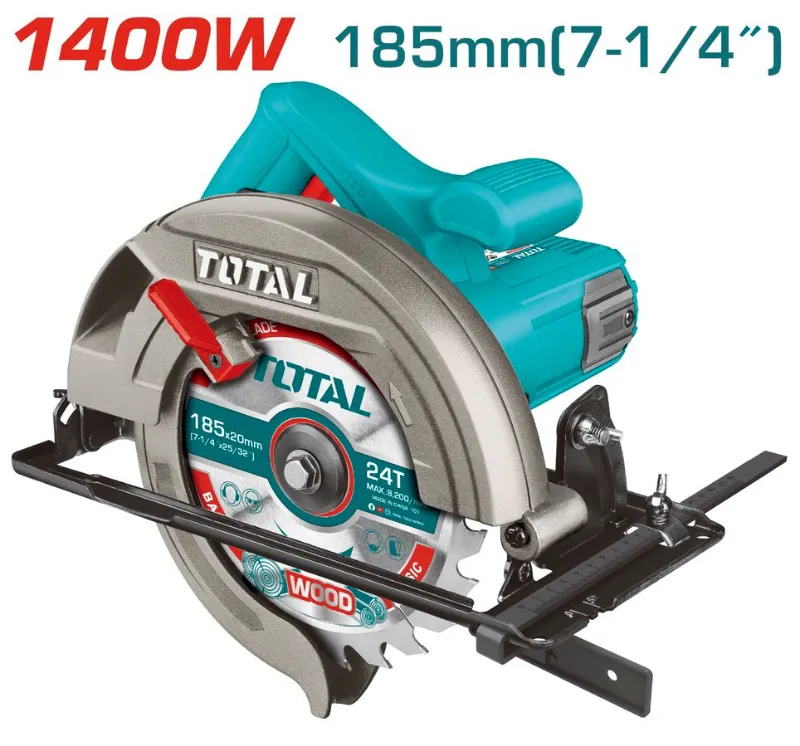 Sierra Circular 1400w Total Disco 185mm