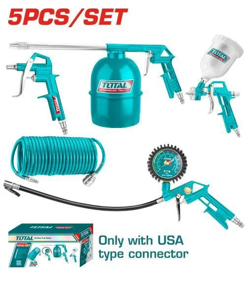 Kit 5 piezas esenciales para compresor - Total