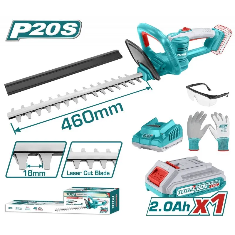 Cortacerco Inalambrico 460mm 20v Total + Cargador + Bateria 2Ah