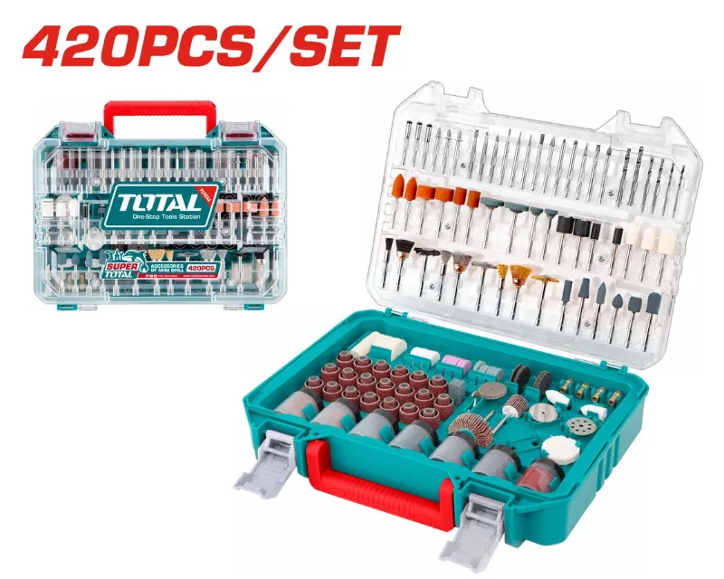 Kit Set Juego Accesorios Para Minitorno X 420 Piezas Total