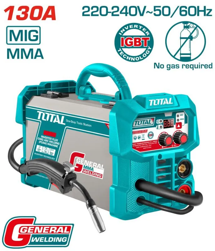 Soldadora Inverter Total Industrial Mma 130a
